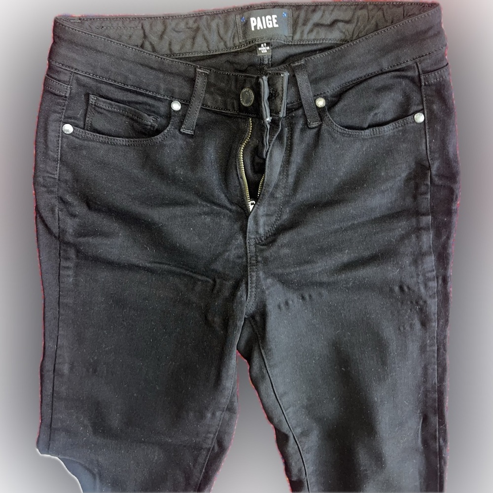 PAIGE Women's Black Jeans